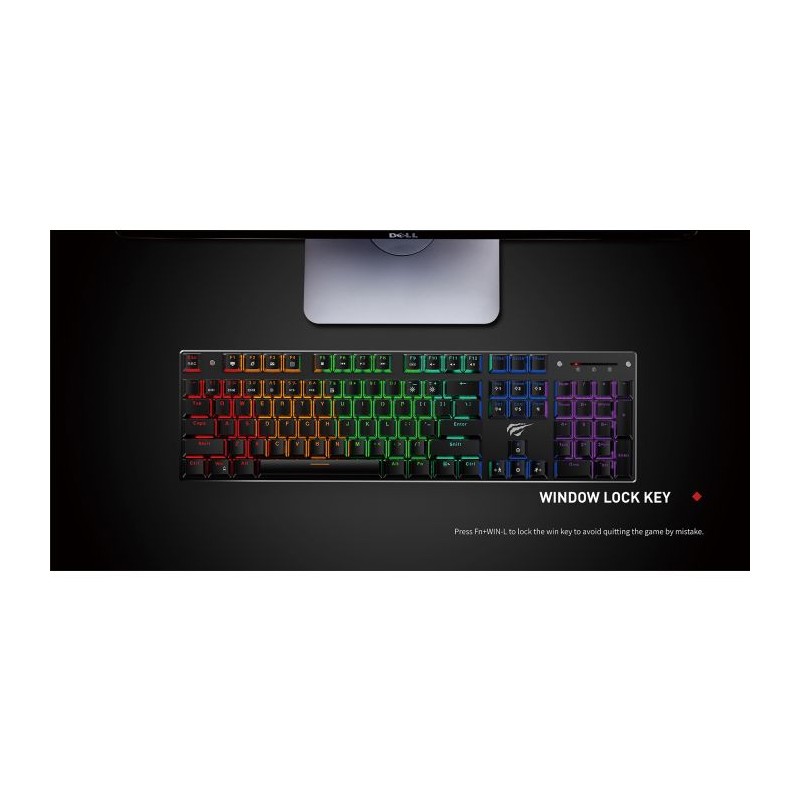 Tipkovnica HAVIT HV-KB498L, SLO g.