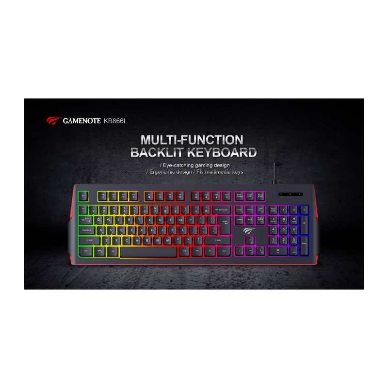 Tipkovnica HAVIT HV-KB866L, SLO g.