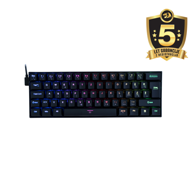 Tipkovnica RedRagon Dragonborn K630