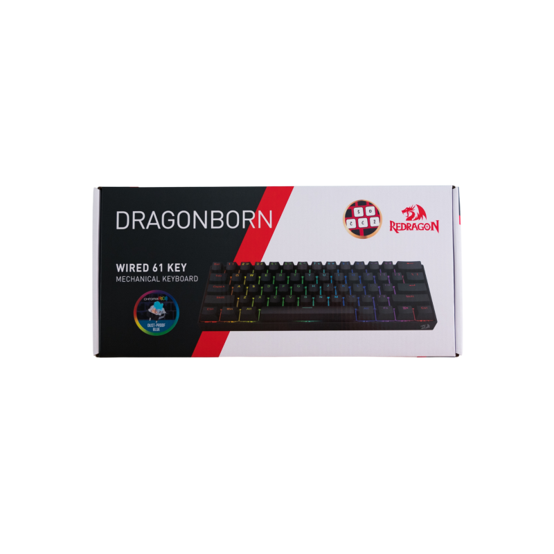 Tipkovnica RedRagon Dragonborn K630