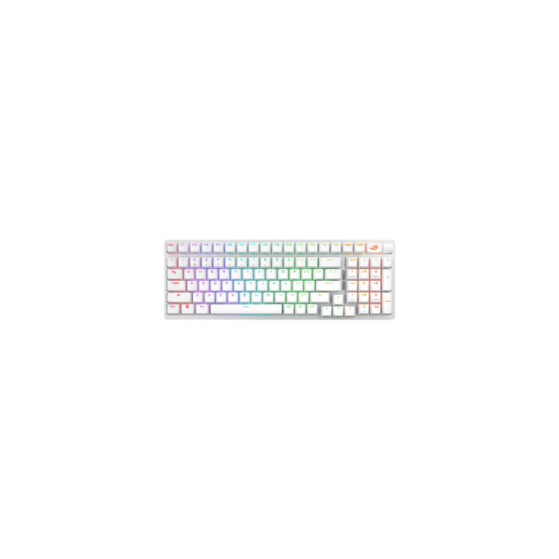 Tipkovnica ASUS ROG Strix Scope II 96 Wireless, bela
