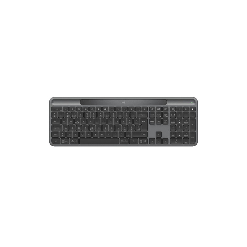 Tipkovnica Logitech K980 Signature Slim Solar+, SLO g., siva