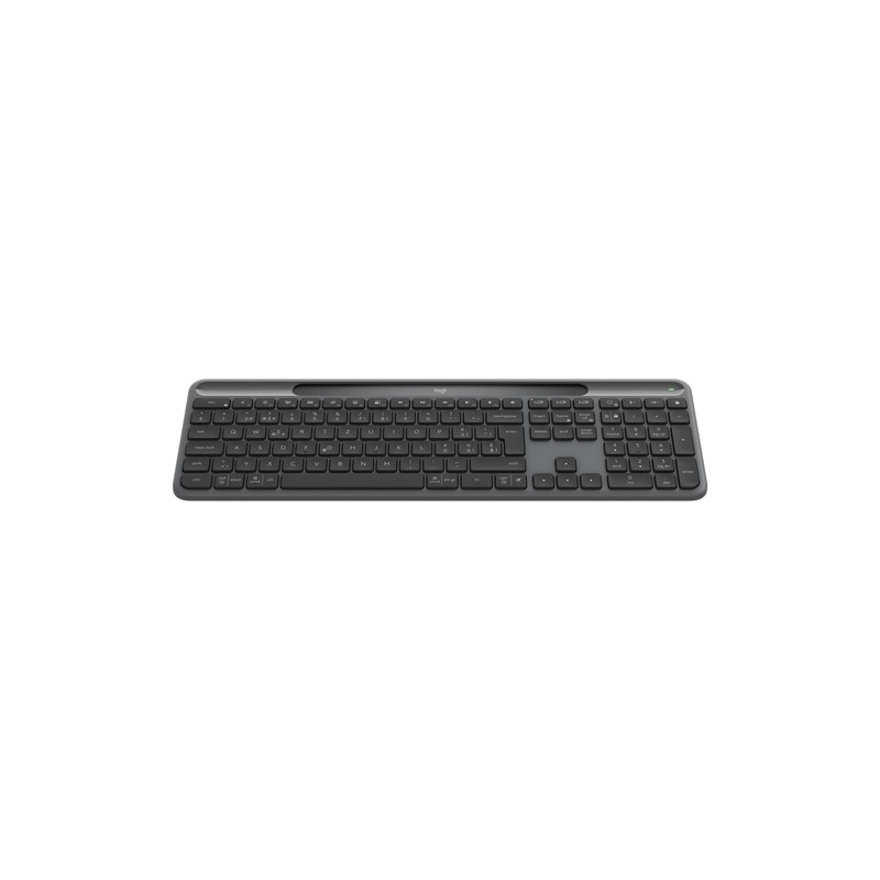 Tipkovnica Logitech K980 Signature Slim Solar+, SLO g., siva