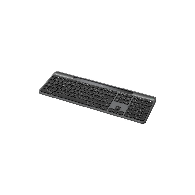Tipkovnica Logitech K980 Signature Slim Solar+, SLO g., siva