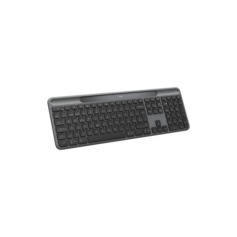 Tipkovnica Logitech K980 Signature Slim Solar+, SLO g., siva