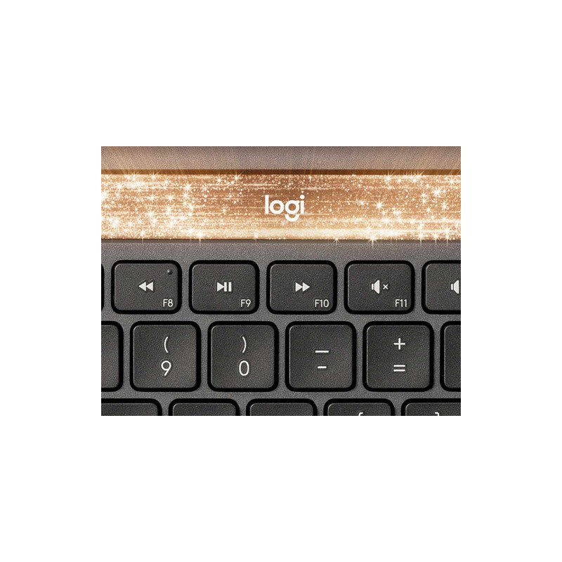 Tipkovnica Logitech K980 Signature Slim Solar+, SLO g., siva