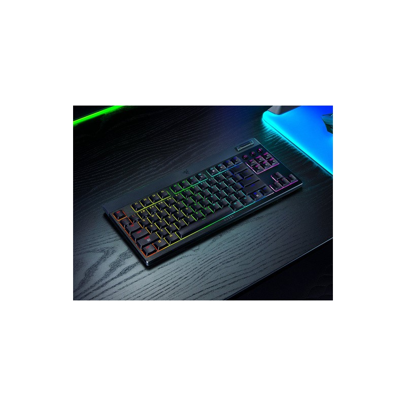 Tipkovnica Razer BlackWidow V4 TKL HyperSpeed, zelena stikala, US SLO g.
