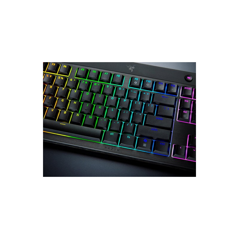 Tipkovnica Razer BlackWidow V4 TKL HyperSpeed, zelena stikala, US SLO g.