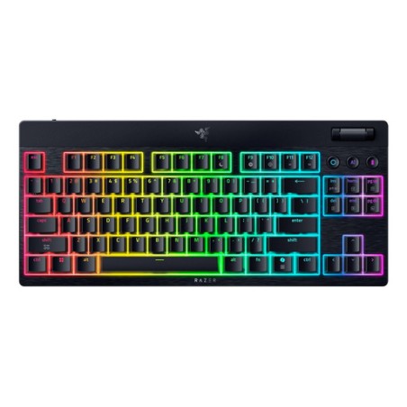Tipkovnica Razer BlackWidow V4 TKL HyperSpeed, rumena stikala, US SLO g.