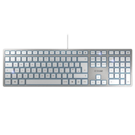 Tipkovnica USB Cherry KC 6000 Slim, siva, UK (SLO gravura), JK-1600GB-1