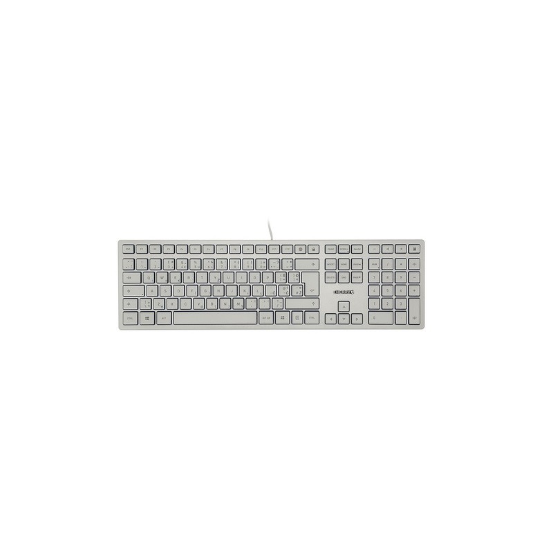 Tipkovnica USB Cherry KC 6000 Slim, siva, UK (SLO gravura), JK-1600GB-1