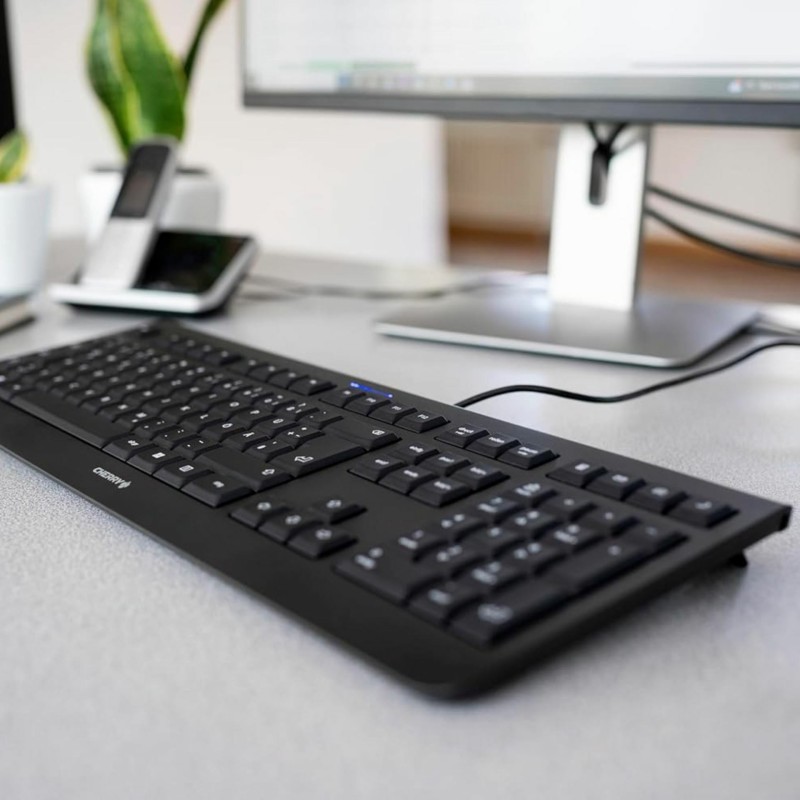 Tipkovnica USB Cherry KC 1000, črna