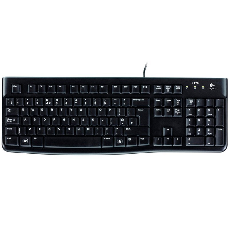 Tipkovnica USB Logitech K120, OEM