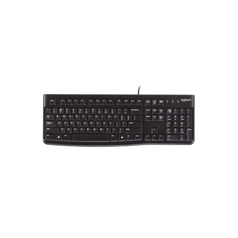 Tipkovnica USB Logitech K120, ameriška lokalizacija