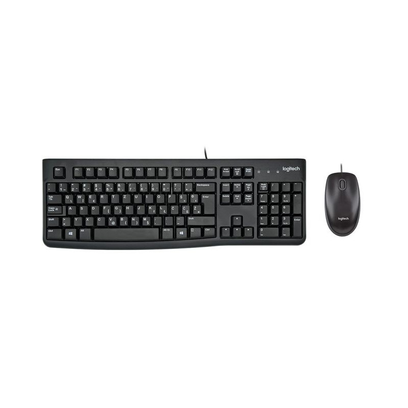 Tipkovnica in miška USB Logitech MK120