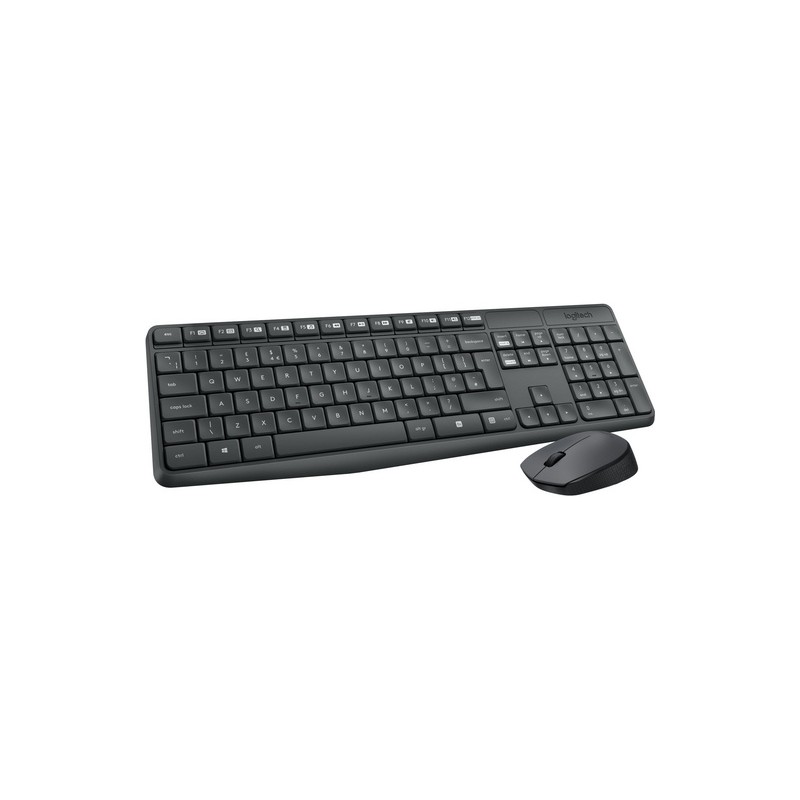 Tipkovnica in miška brezžična Logitech MK235