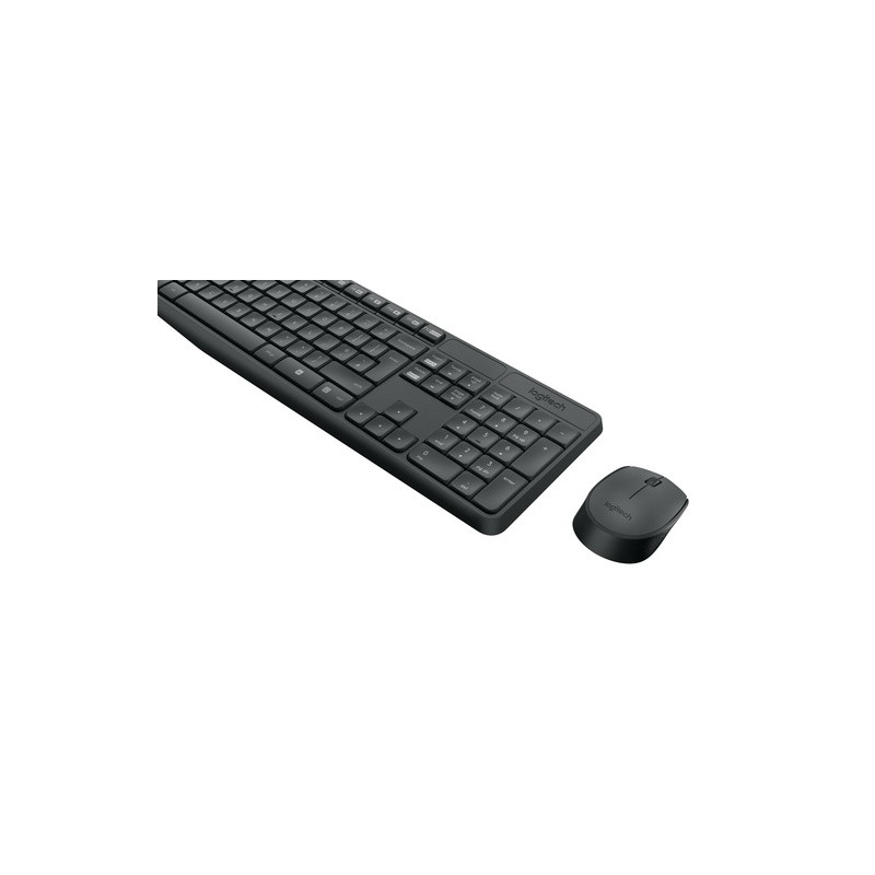 Tipkovnica in miška brezžična Logitech MK235