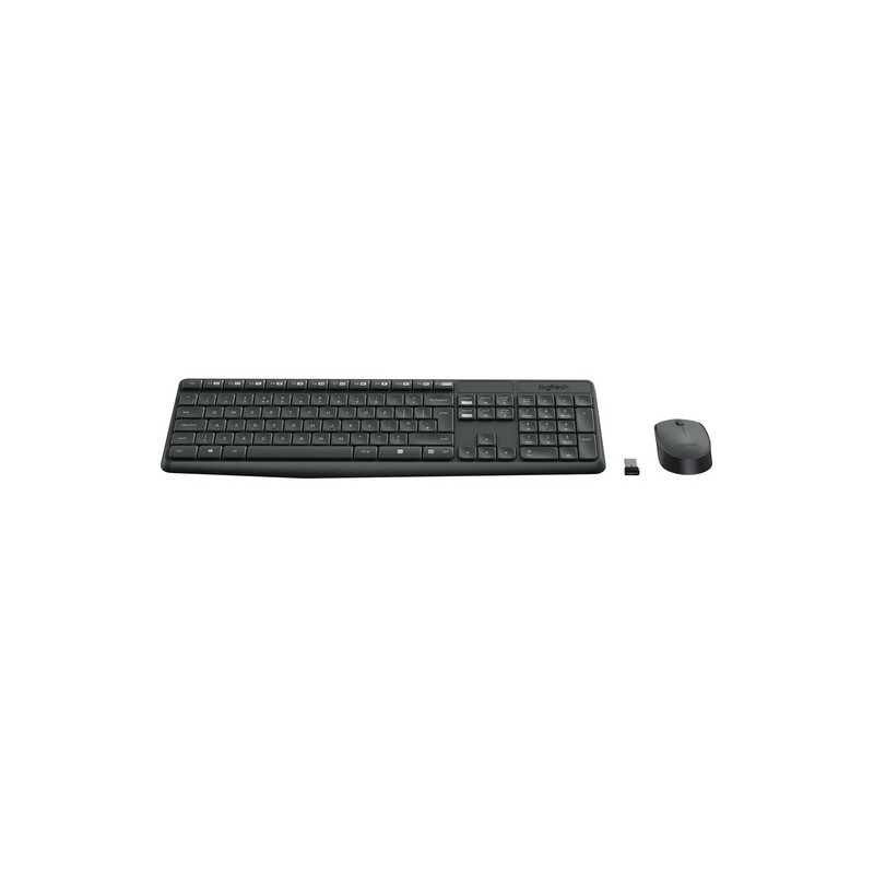 Tipkovnica in miška brezžična Logitech MK235