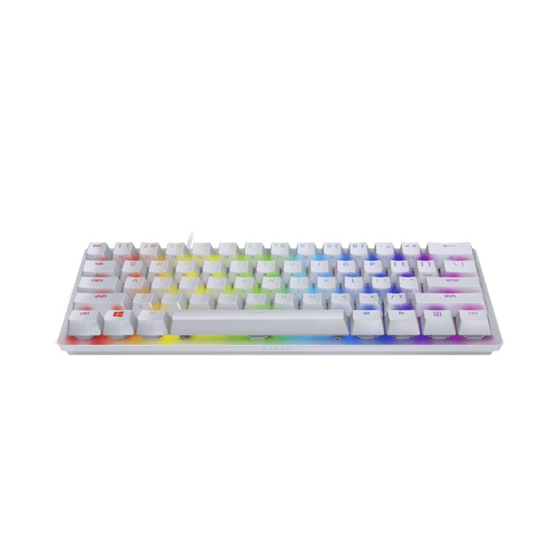 Tipkovnica USB Razer Huntsman Mini Mercury, Linear Optical Switch