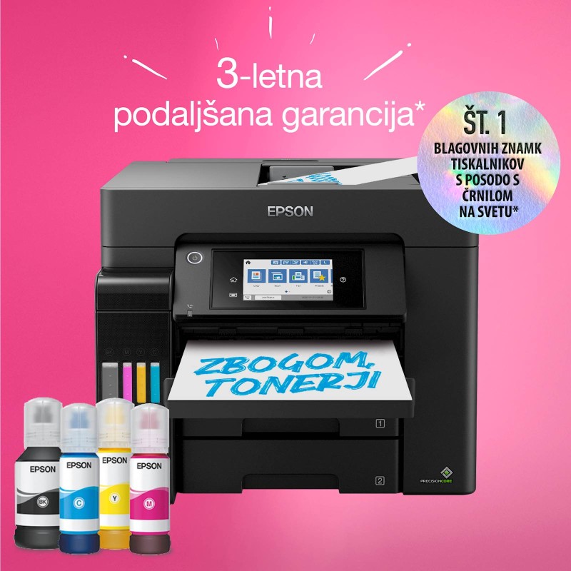 Multifunkcijski brizgalni tiskalnik EPSON EcoTank ITS L6570