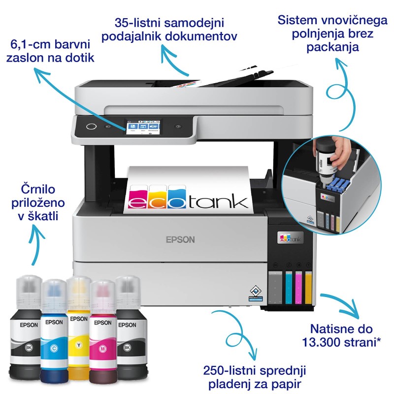 Multifunkcijski tiskalnik EPSON EcoTank L6460