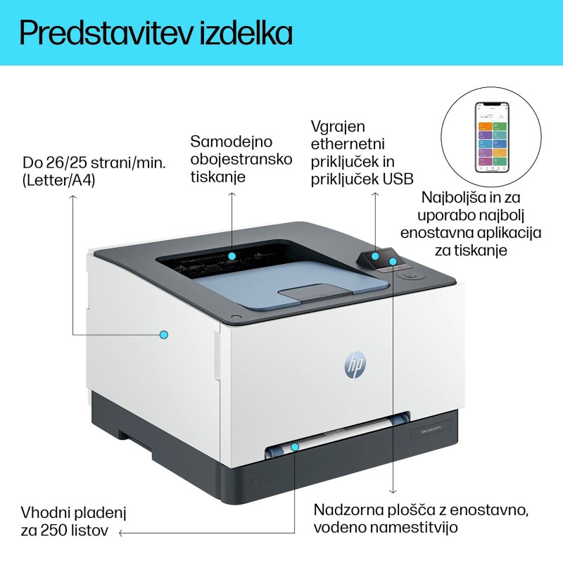 Laserski tiskalnik HP Color LaserJet Pro 3202dn