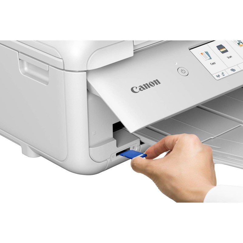 Multifunkcijski tiskalnik CANON Pixma TS9551, bel (2988C026AA)