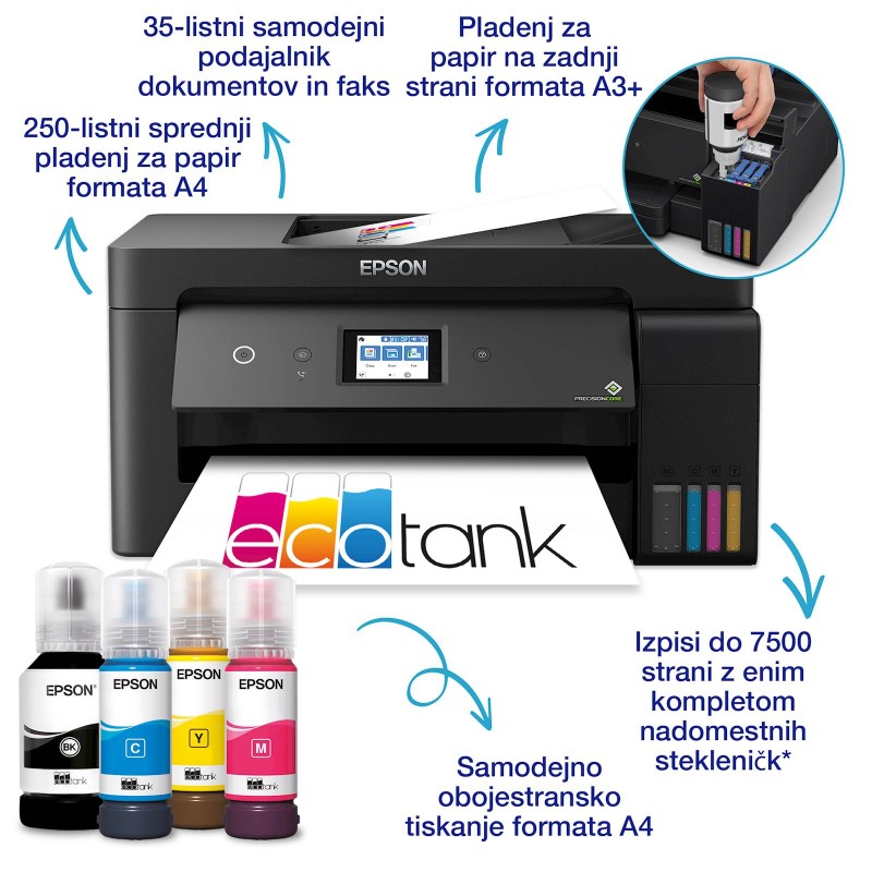 Multifunkcijski tiskalnik EPSON EcoTank ITS L14150