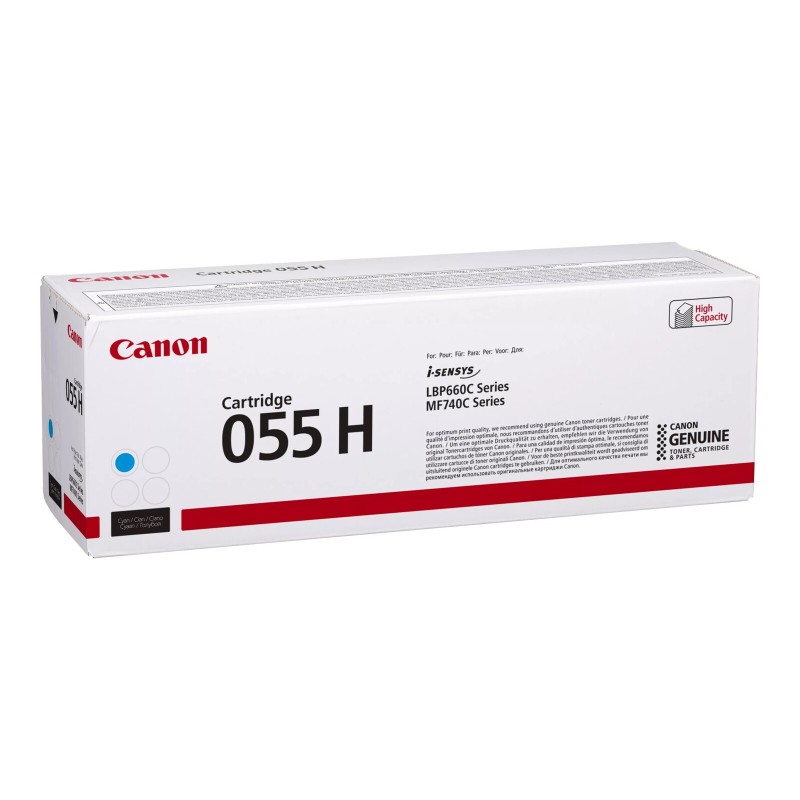Toner Canon CRG-055 H C cyan, 3019C002AA