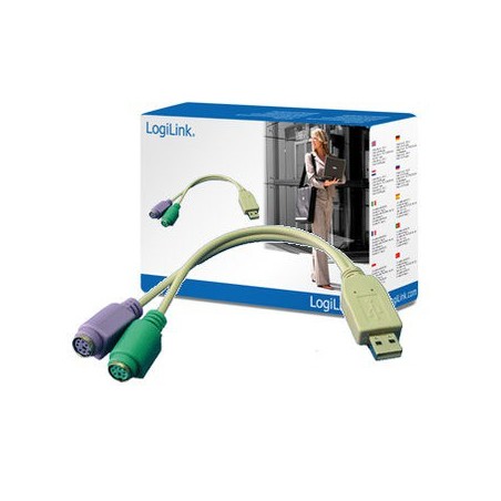 Adapter USB2.0 na 2xPS2