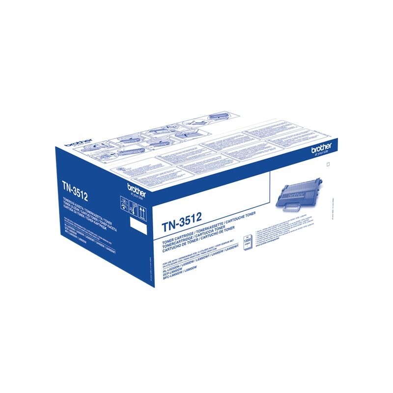 Toner Brother TN3512, črn