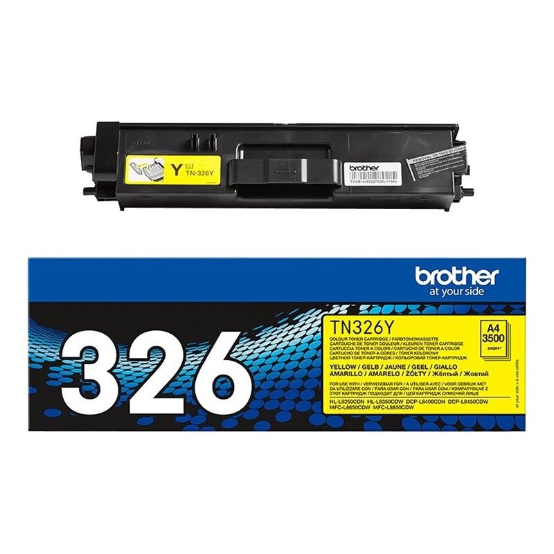 Toner BROTHER Toner TN-326 yellow