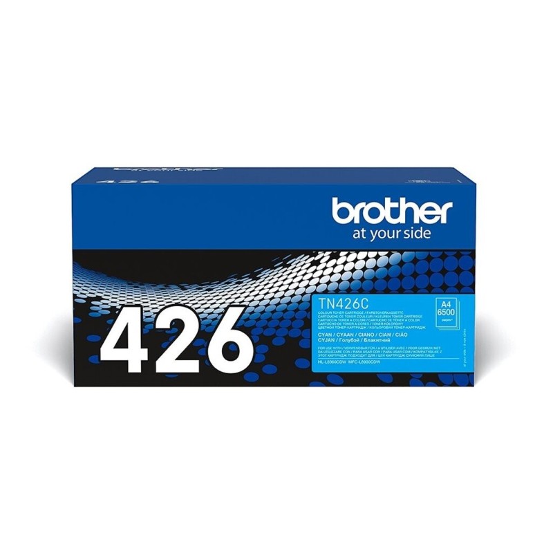 Toner BROTHER TN426C Toner Cartridge Cyan Super High Capacity 6.500 pages