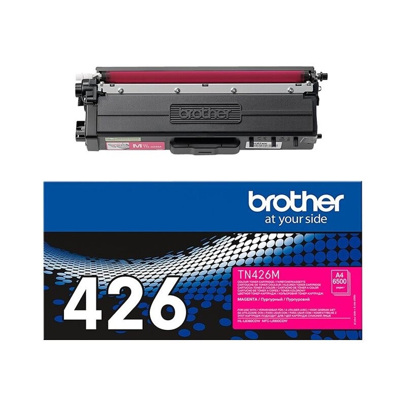 Toner BROTHER TN426M Toner Cartridge Magenta Super High Capacity 6.500 pages