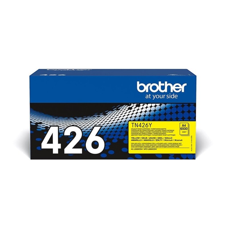 Toner BROTHER TN426Y Toner Cartridge Yellow Super High Capacity 6.500 pages
