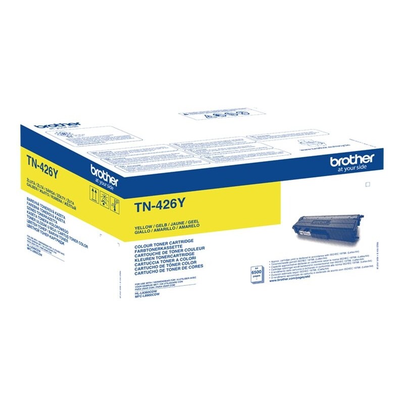 Toner BROTHER TN426Y Toner Cartridge Yellow Super High Capacity 6.500 pages