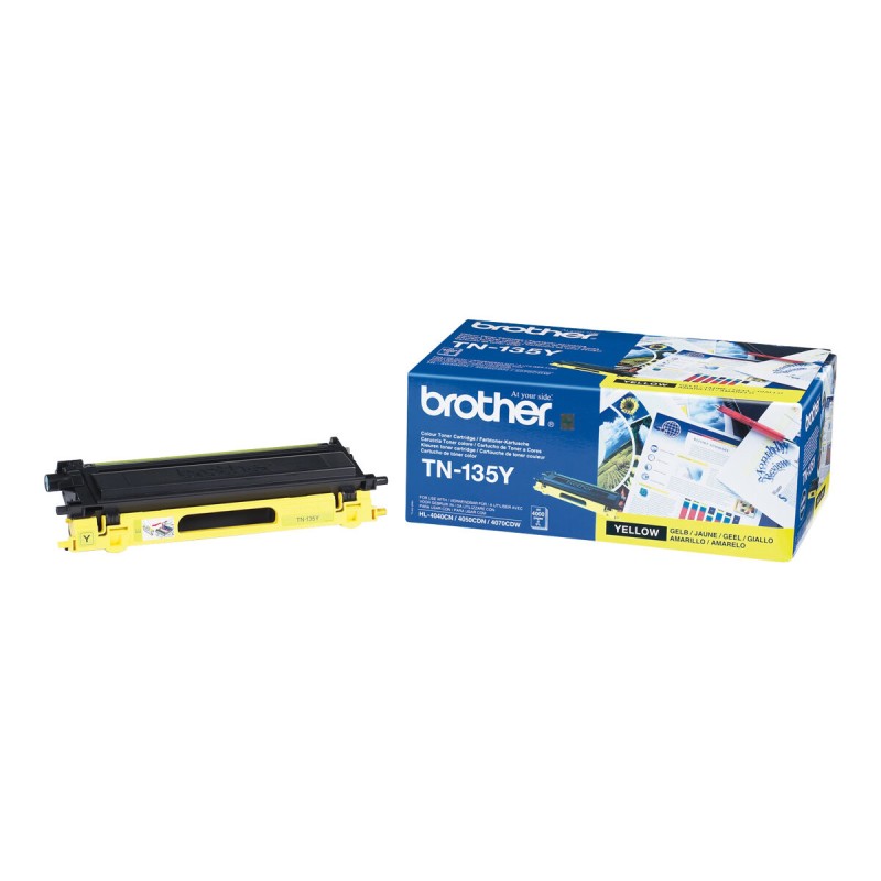Toner BROTHER Toner TN-135 yellow