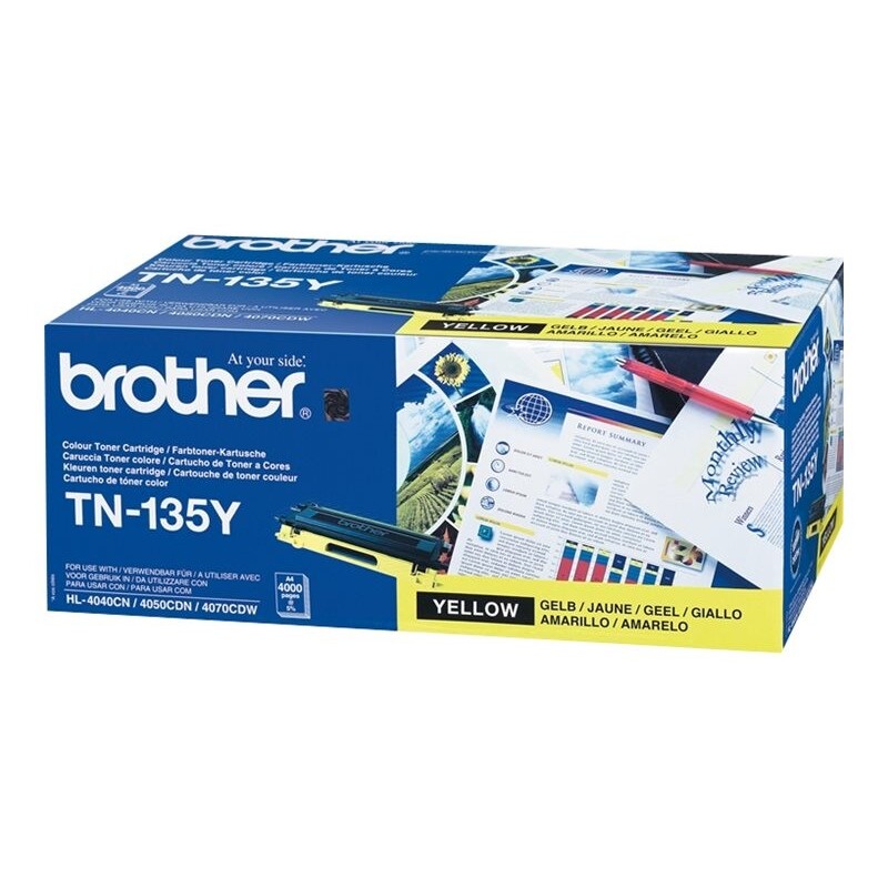Toner BROTHER Toner TN-135 yellow