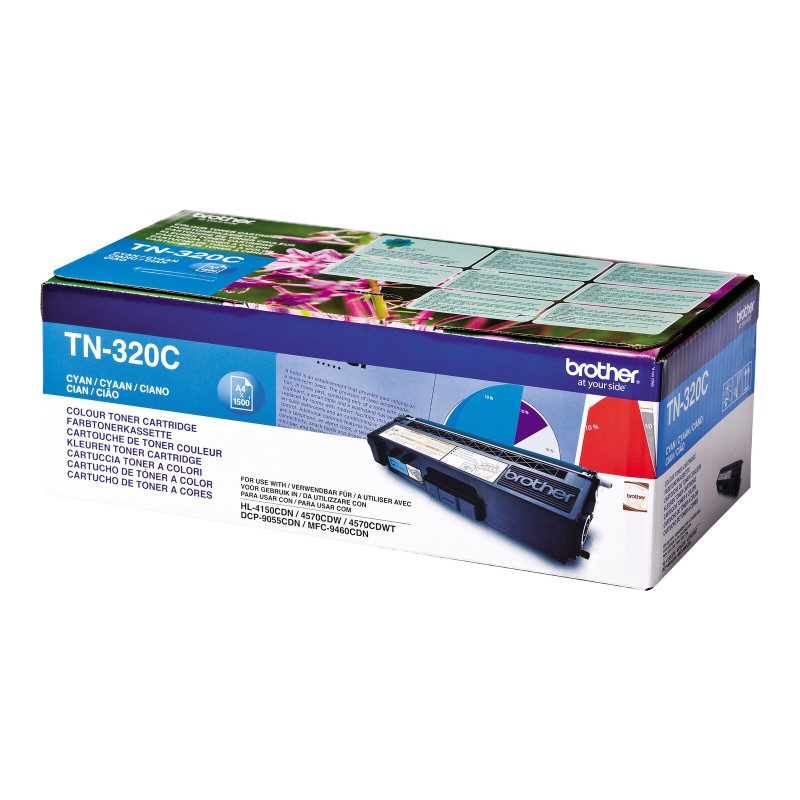 Toner BROTHER Toner TN-320 cyan