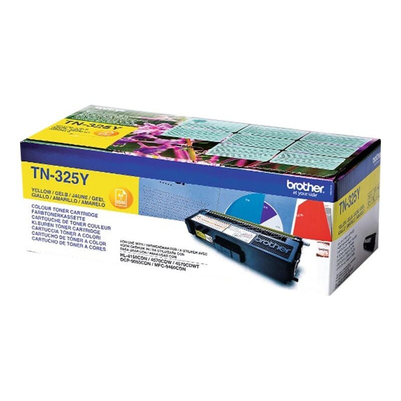 Toner BROTHER Toner TN-325 yellow