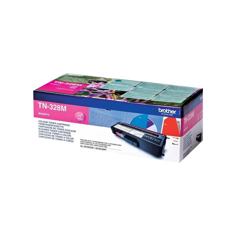 Toner BROTHER Toner TN-328 magenta