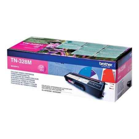 Toner BROTHER Toner TN-328 magenta