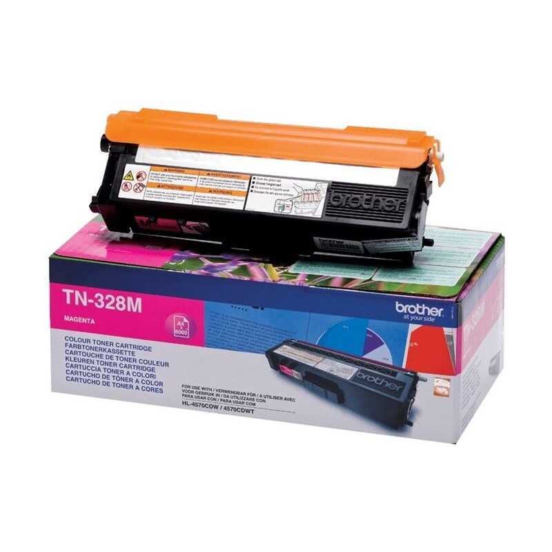 Toner BROTHER Toner TN-328 magenta