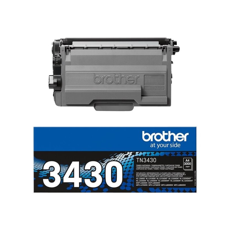 Toner BROTHER Toner TN-3430 black