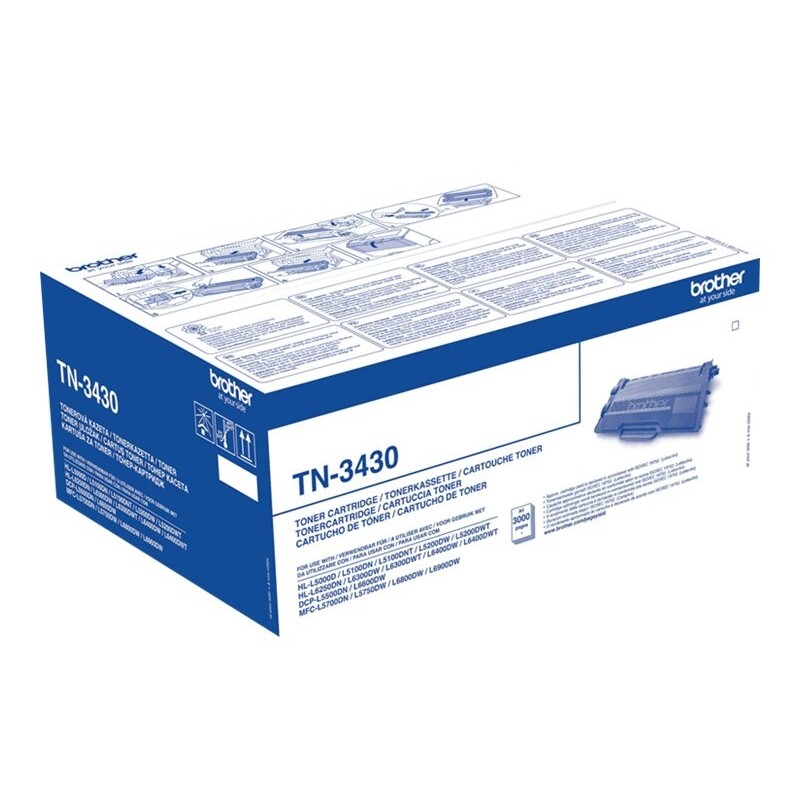Toner BROTHER Toner TN-3430 black