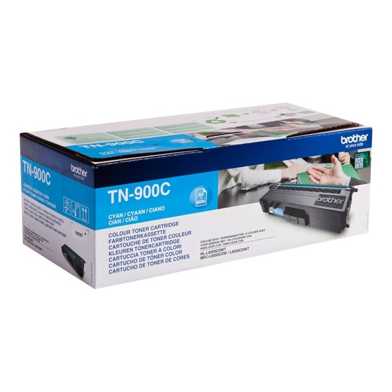 Toner BROTHER Toner TN-900 cyan