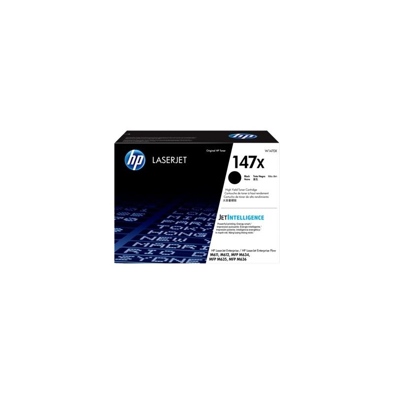 Toner HP 147X Black LaserJet Toner Cartridge 25.200 pages