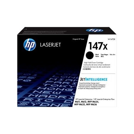 Toner HP 147X Black LaserJet Toner Cartridge 25.200 pages