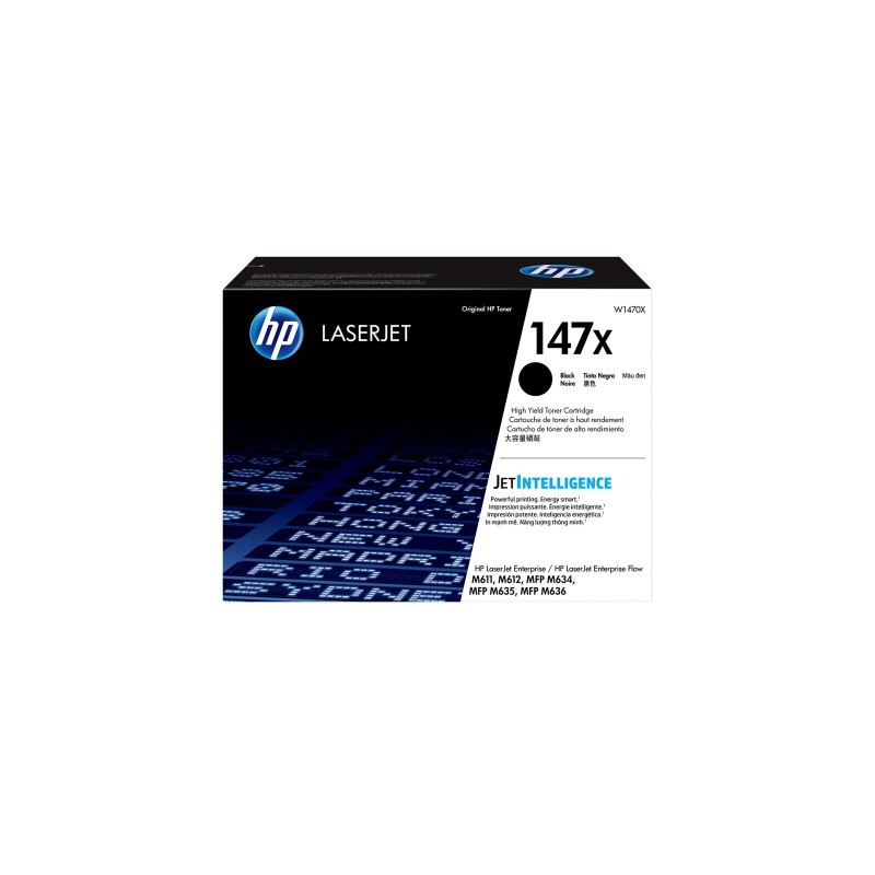 Toner HP 147X Black LaserJet Toner Cartridge 25.200 pages