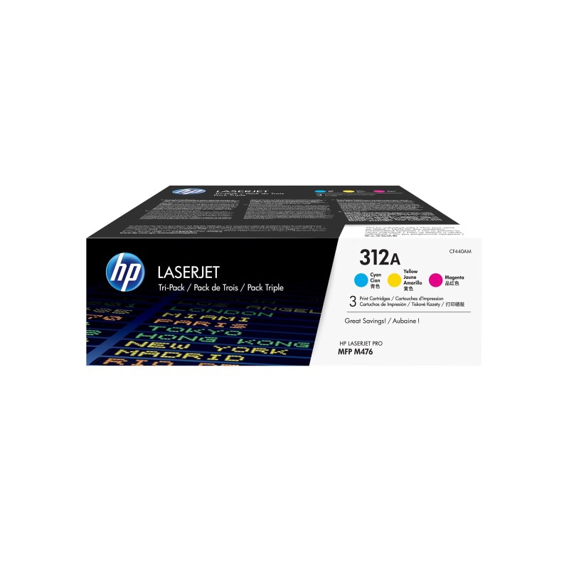 Toner HP 312A CYM Toner multipack